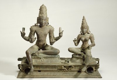 सोमास्कंद, चोल, तमिलनाडु (कांस्य) द्वारा इंडियन स्कूल