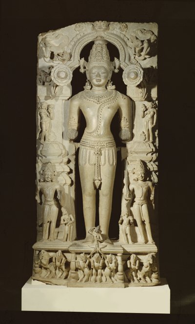 सूर्या, कोणार्क, उड़ीसा के सूर्य मंदिर से, पूर्वी गंगा वंश (चूना पत्थर) द्वारा Indian School