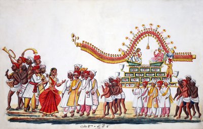 शादी समारोह (कागज पर wc) (908425-6 भी देखें) द्वारा इंडियन स्कूल