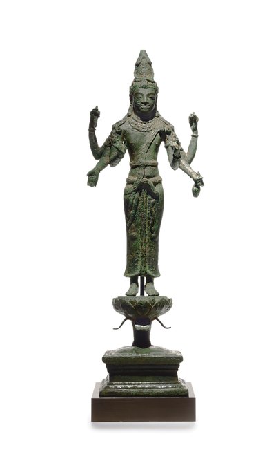 अवलोकितेश्वरा (कांस्य) का चित्र द्वारा इंडोनेशियाई
