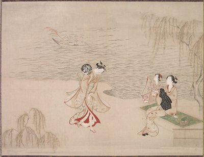 सीहोर में सुंदरियां, सी। 1765-1792। द्वारा इप्पित्सुसाई बंचो