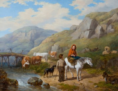 वेसाइड गॉसिप, 1846 द्वारा आइजैक हेनज़ेल