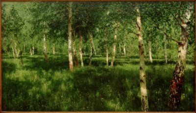 Birkenhain द्वारा Isaak Ilyich Levitan
