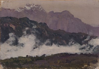 आल्प्स, 1897 द्वारा इसहाक इलिच लेविटन