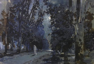 छायाएं। चांदनी रात, 1880 के दशक। द्वारा इसहाक इलिच लेविटन