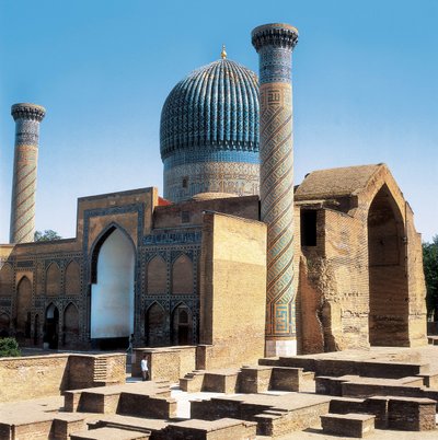 गुर-ए-अमीर का मकबरा और तामेरलान, समरकंद, उज्बेकिस्तान का मकबरा द्वारा इस्लामी स्कूल