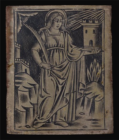 Saint Barbara द्वारा इतालवी 16वीं शताब्दी