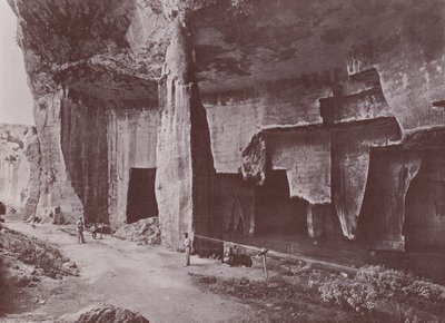 इटली: सिरैक्यूज़, लेटोमिया डेल पारादीसो (बी/डब्ल्यू फोटो) द्वारा इतालवी फोटोग्राफर