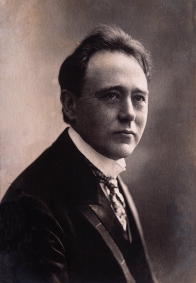 फेलिक्स वॉन वेनगार्टनर (1863-1942) ऑस्ट्रियाई संगीतकार और कंडक्टर के चित्र द्वारा इतालवी फोटोग्राफर