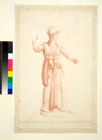 एथेना, 1700-1750 द्वारा इतालवी स्कूल