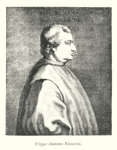 Filippo Alamano Rinuccini (उत्कीर्णन) द्वारा इतालवी स्कूल