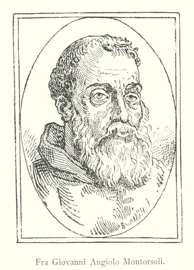 Fra Giovanni Angiolo Montorsoli (उत्कीर्णन) द्वारा इतालवी स्कूल