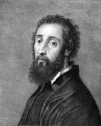 Giulio Romano, इतालवी चित्रकार और वास्तुकार (उत्कीर्णन) द्वारा इतालवी स्कूल