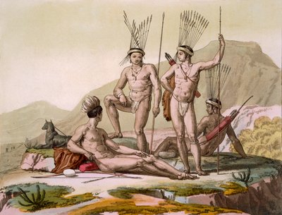 केप के कोरह हॉटटनोट्स, c.1820s30 द्वारा इतालवी स्कूल