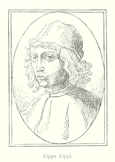 Lippo Lippi (उत्कीर्णन) द्वारा इतालवी स्कूल