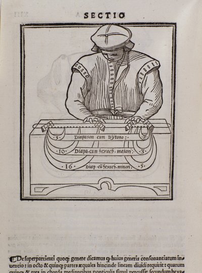 लॉडोविको फोगलियानी द्वारा सैद्धांतिक संगीत का पृष्ठ (1475; -1542) (या लुडोविको फोलियानी) सिद्धांतवादी संगीत द्वारा इतालवी स्कूल