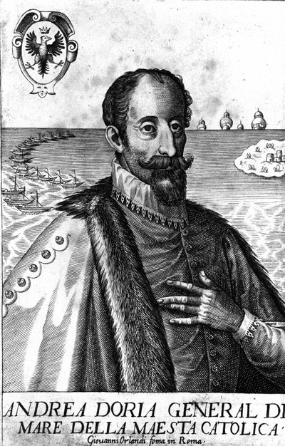 एंड्रिया डोरिया का पोर्ट्रेट (1466-1560), इटैलियन वार्मन। द्वारा इतालवी स्कूल