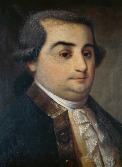 एक अज्ञात लोम्बार्ड कलाकार द्वारा पेंटिंग, सेसारे बेकेरिया (1738-1794), इतालवी न्यायविद, दार्शनिक और राजनीतिज्ञ का पोर्ट्रेट द्वारा इतालवी स्कूल