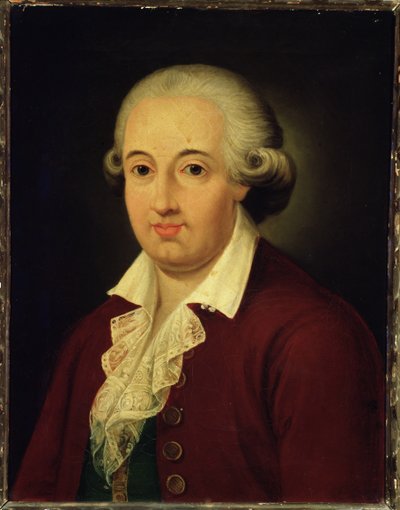 डोमिनिको सिमरौसा का पोर्ट्रेट (1749-1801) इटैलियन रचित द्वारा इतालवी स्कूल