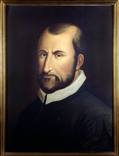 फिलिस्तीन (1525-1594) से इतालवी संगीतकार जियोवानी पियलुगी का चित्र। द्वारा इतालवी स्कूल