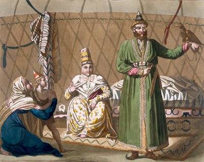 प्रिंस और किर्गिज़ राज्य के प्रमुख, c.1820s-30s द्वारा इतालवी स्कूल