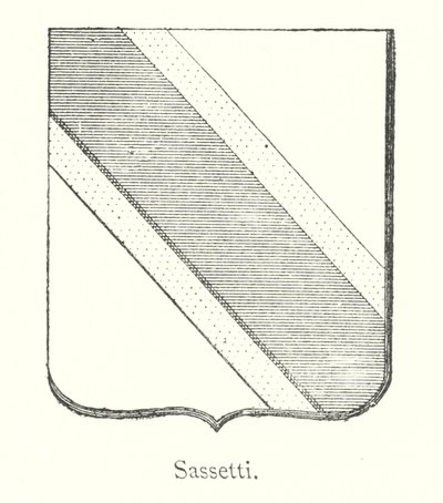 Sassetti (उत्कीर्णन) द्वारा इतालवी स्कूल