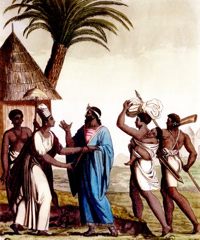 सेनेगल और गाम्बिया, 1820s-30s द्वारा इतालवी स्कूल