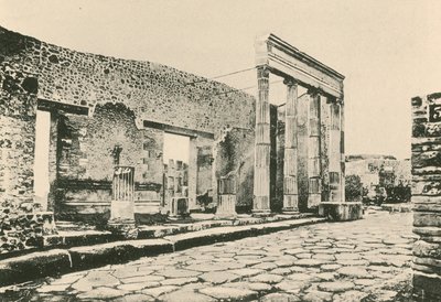 त्रिकोणीय फोरम में प्रवेश के रूप में यह (gravure) है द्वारा इतालवी स्कूल