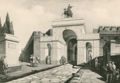 Erculaneum गेट के रूप में यह था (गुरुत्वाकर्षण) द्वारा इतालवी स्कूल