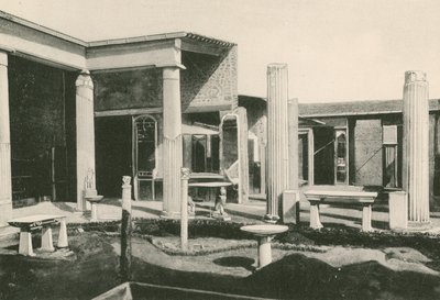 वेट्टिी के घर में विरिडेरियम। जैसा कि यह है (गुरुत्वाकर्षण) द्वारा इतालवी स्कूल