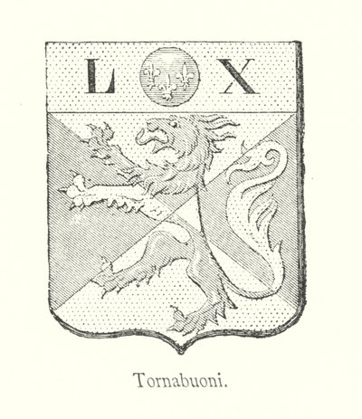 Tornabuoni (उत्कीर्णन) द्वारा इतालवी स्कूल