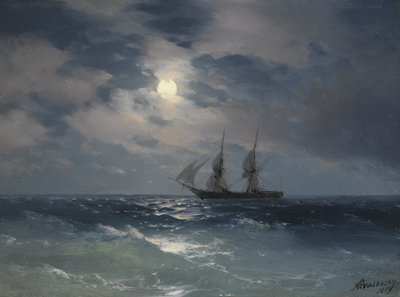 ब्रिगेडियर बुध द्वारा Ivan Konstantinovich Aivazovsky