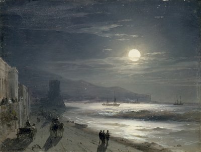 मून नाइट, 1885 द्वारा Ivan Konstantinovich Aivazovsky