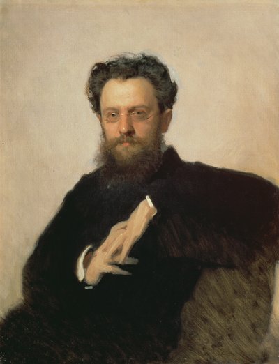 प्रोफेसर ए। प्राचोव (1846-1916), 1879 का चित्र द्वारा इवान निकोलाइविच क्राम्स्कोय