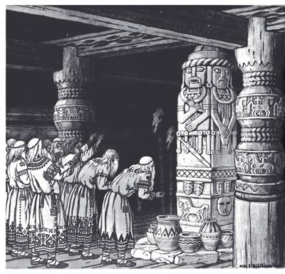 द एडवेंचर ऑफ द गॉड स्वेतोविद, 1934 द्वारा इवान याकोवलेविच बिलिबिन