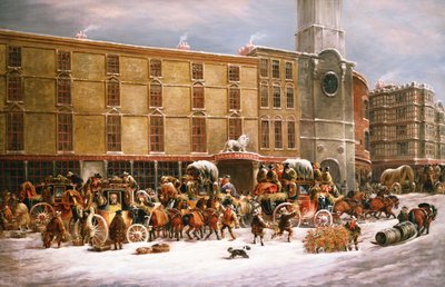 द व्हाइट लायन होटल और टैवर्न, ब्रिस्टल, 1873 द्वारा जेसी मैग्स