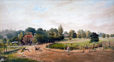 लॉर्डशिप लेन, केम्बरवेल, लंदन, c1860 द्वारा जेसी मैंडी