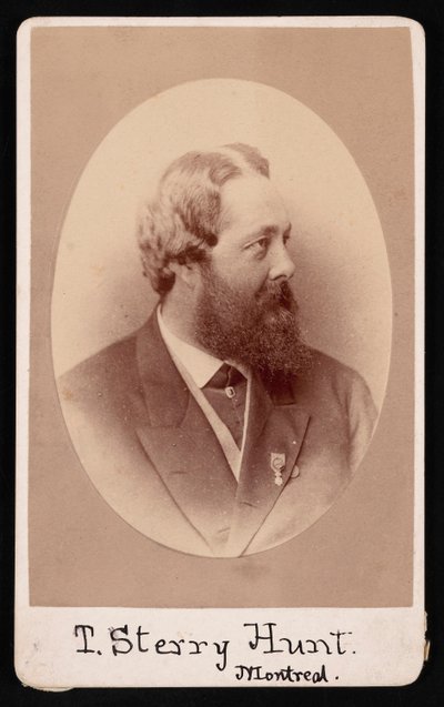 थॉमस स्टेरी हंट का पोर्ट्रेट 1826-1892, 1892 से पहले। द्वारा जेजी पार्क