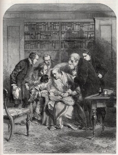 ड्यूक ऑफ वेलिंगटन के अंतिम क्षण (आर्थर वेलेस्ली द्वारा जेएल (बाद) विलियम्स
