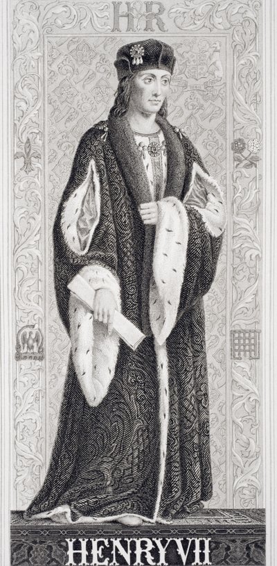 हेनरी VII (1457-1509) &39;अंग्रेजी और स्कॉटिश इतिहास के उदाहरण&39; I से द्वारा जेएल विलियम्स