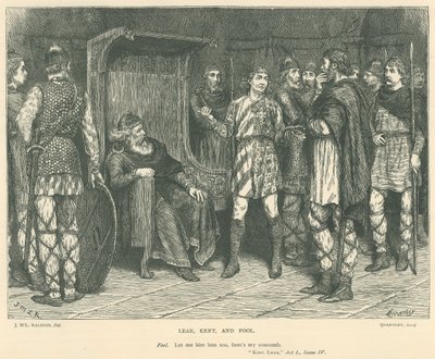 किंग लियर के लिए चित्रण द्वारा J.M.L. Ralston