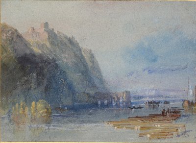 चेटो हैमेलिन, औडोन और एनेनिस के बीच, c1830 द्वारा जोसेफ मैलॉर्ड विलियम टर्नर