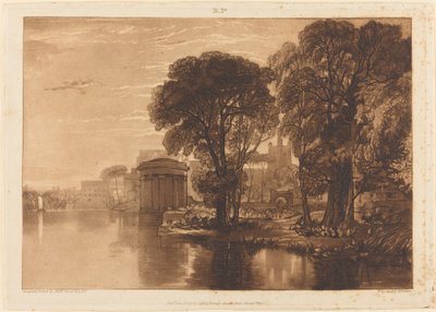 आइज़लवर्थ, 1819 प्रकाशित। द्वारा जोसेफ मैलॉर्ड विलियम टर्नर