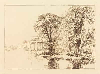 आइज़लवर्थ, 1819 प्रकाशित। द्वारा जोसेफ मैलॉर्ड विलियम टर्नर