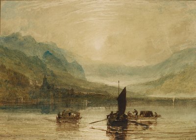 ब्रिएंज की झील, मूनलाइट, 1802-1808 द्वारा जोसेफ मैलॉर्ड विलियम टर्नर