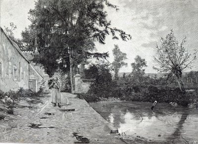 बारिश के बाद, अवकाश के समय, 1888 से द्वारा जेएम बार्न्सले