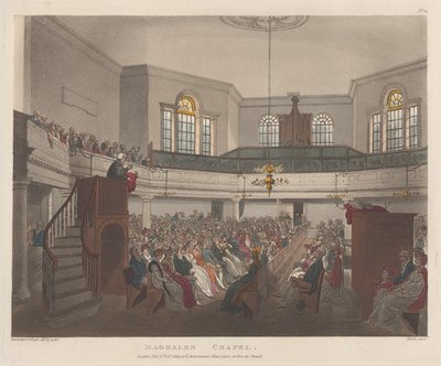मैग्डलेन चैपल, 1 फरवरी, 1809।, 1 फरवरी, 1809। द्वारा जे. ब्लुक