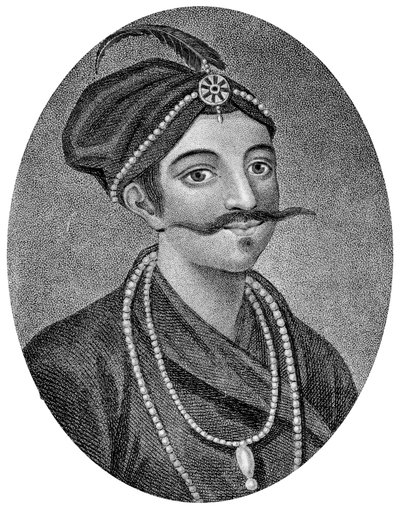 मंचू ततार जाति का एक चीनी राजकुमार, 1801। द्वारा जे। चैपमैन