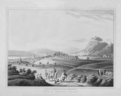 कुरिन्थ का शहर। कार्य करता है। 18.1, 1830 द्वारा जे। क्लार्क