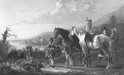 द स्लेव-पेज, c1854। द्वारा जे। गॉडफ्रे